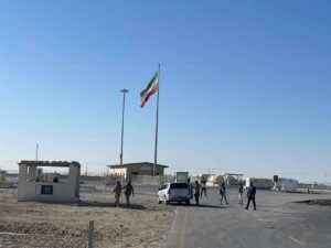 Entering Pakistan from Iran